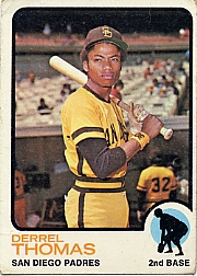 1973 Topps Baseball Cards      057      Derrel Thomas